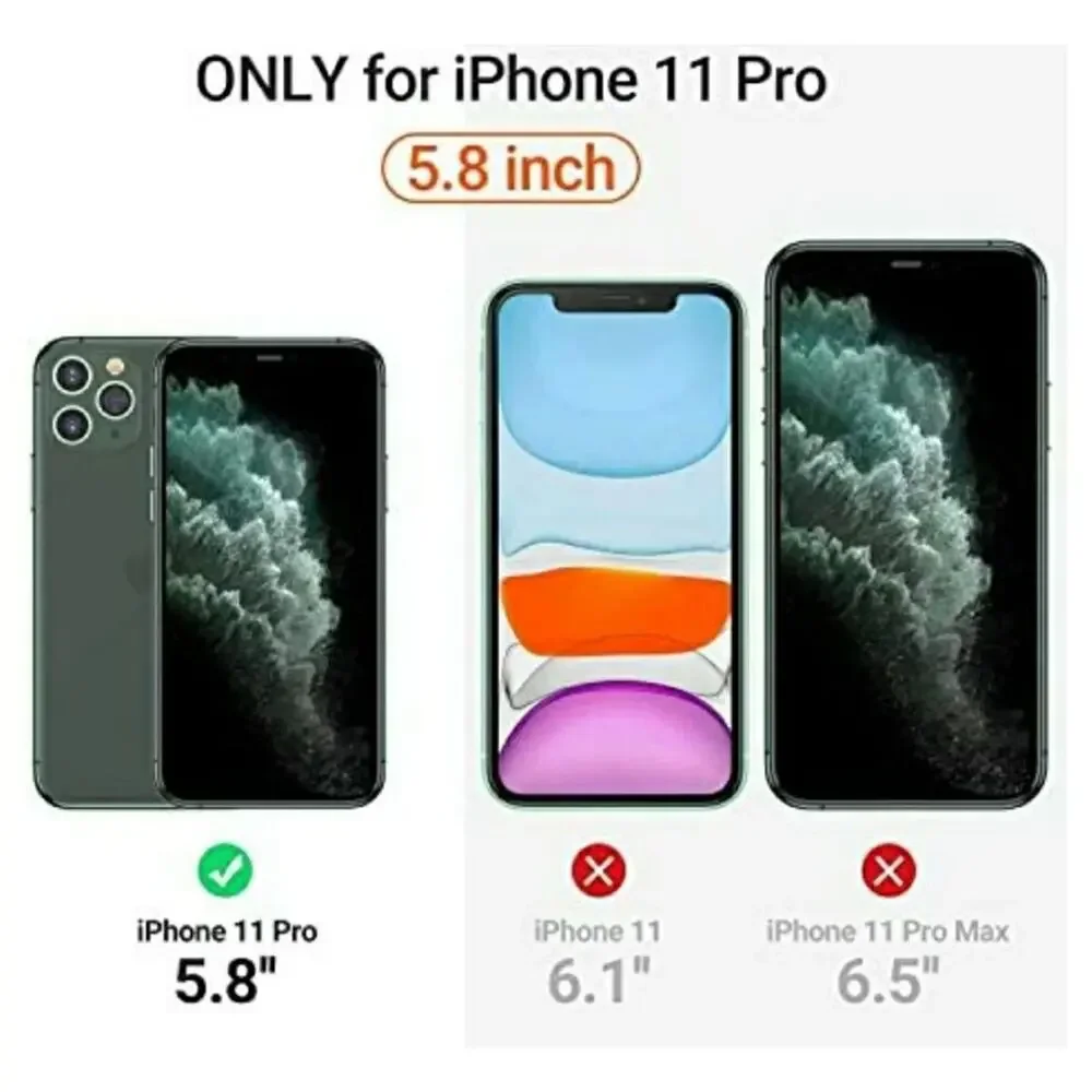 Military Grade Apple iPhone Pro Case w/ Screen Protector & Magnetic Kickstand
